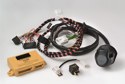 КОМПЛЕКТ ПІДКЛЮЧЕННЯ ТЯГОВО-ЗЧІПНОГО ПРИСТРОЮ, 7-КОНТАКТНИЙ РОЗ'ЄМ